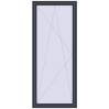 Pricing Tilt-and-Turn 1000x2400 mm REHAU OPTIMUM EURO-DESIGN 70 ANTHRACITE_GREY_STRUKTURAL two-sided