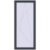 Pricing Tilt-and-Turn 1000x2250 mm REHAU ENERGY-SAVING SYNEGO MD ANTHRACITE_GREY_STRUKTURAL two-sided