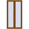 Pricing Tilt-and-Turn 1170x2170 mm REHAU ENERGY-SAVING SYNEGO MD GOLDEN OAK external