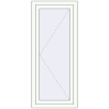 Pricing Tilt-and-Turn 640x1440 mm REHAU OPTIMUM EURO-DESIGN 70 RAL 9016 Traffic white two-sided