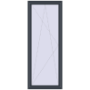 Pricing Tilt-and-Turn 900x2258 mm REHAU ENERGY-SAVING SYNEGO MD ANTHRACITE_GREY_STRUKTURAL two-sided