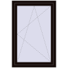 Ustalenie cen Okna skrzydłowe 900x1300 mm REHAU OPTIMUM EURO-DESIGN 70 BLACK_BROWN dwustronny