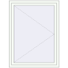 Ustalenie cen Okna skrzydłowe 1100x1350 mm REHAU OPTIMUM EURO-DESIGN 70 RAL 9016 Traffic white dwustronny