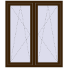 Ustalenie cen Okna skrzydłowe 1155x1340 mm REHAU ENERGY-SAVING SYNEGO MD DARK_OAK dwustronny
