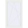 Pricing Tilt-and-Turn 975x1700 mm REHAU ENERGY-SAVING SYNEGO MD RAL 9016 Traffic white two-sided