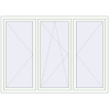 Pricing Tilt-and-Turn 2100x1500 mm REHAU OPTIMUM EURO-DESIGN 70 RAL 9016 Traffic white two-sided