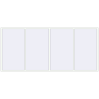 Pricing Tilt-and-Turn 4000x1800 mm ALU STANDARD 72 RAL 9016 Traffic white two-sided