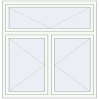 Pricing Tilt-and-Turn 1440x1480 mm REHAU OPTIMUM EURO-DESIGN 70 RAL 9016 Traffic white two-sided