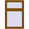 Pricing Tilt-and-Turn 1000x1500 mm REHAU OPTIMUM EURO-DESIGN 70 GOLDEN OAK two-sided