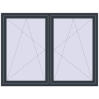 Pricing Tilt-and-Turn 1755x1325 mm REHAU ENERGY-SAVING SYNEGO MD ANTHRACITE_GREY_STRUKTURAL external