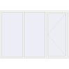 Pricing Tilt-and-Turn 2700x1900 mm REHAU OPTIMUM EURO-DESIGN 70 RAL 9016 Traffic white two-sided