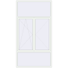 Pricing Tilt-and-Turn 1530x2910 mm KORSA ENERGY-SAVING REHAU SYNEGO MD