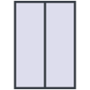 Pricing Tilt-and-Turn 1440x2050 mm REHAU OPTIMUM EURO-DESIGN 70 ANTHRACITE_GREY_STRUKTURAL two-sided