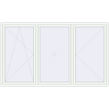Pricing Tilt-and-Turn 2700x1600 mm REHAU ENERGY-SAVING SYNEGO MD RAL 9016 Traffic white two-sided