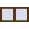 Pricing Tilt-and-Turn 1700x900 mm REHAU OPTIMUM EURO-DESIGN 70 WALNUT external