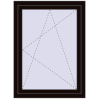 Pricing Tilt-and-Turn 900x1200 mm REHAU ENERGY-SAVING SYNEGO MD BLACK_BROWN two-sided