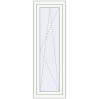 Pricing Tilt-and-Turn 500x1500 mm REHAU OPTIMUM EURO-DESIGN 70 RAL 9016 Traffic white two-sided