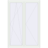Pricing Tilt-and-Turn 1500x2200 mm REHAU OPTIMUM EURO-DESIGN 70 RAL 9016 Traffic white two-sided