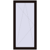 Pricing Tilt-and-Turn 1000x2100 mm REHAU OPTIMUM EURO-DESIGN 70 BLACK_BROWN two-sided