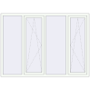 Pricing Tilt-and-Turn 2100x1500 mm REHAU OPTIMUM EURO-DESIGN 70 RAL 9016 Traffic white two-sided