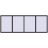 Pricing Tilt-and-Turn 3000x1100 mm KORSA BRILLANT DESIGN