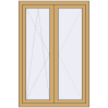 Pricing Tilt-and-Turn 1000x1500 mm ALU STANDARD 72 RAL 1002 Sand yellow two-sided