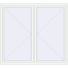 Pricing Tilt-and-Turn 2000x1800 mm REHAU OPTIMUM EURO-DESIGN 70 RAL 9016 Traffic white two-sided