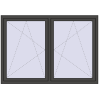 Pricing Tilt-and-Turn 1770x1235 mm REHAU ENERGY-SAVING SYNEGO MD BASALT_GREY two-sided