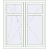 Pricing Tilt-and-Turn 1200x1350 mm REHAU OPTIMUM EURO-DESIGN 70 RAL 9016 Traffic white two-sided
