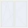 Pricing Tilt-and-Turn 2300x2300 mm REHAU ENERGY-SAVING SYNEGO MD RAL 9016 Traffic white two-sided