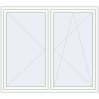 Pricing Tilt-and-Turn 1700x1500 mm REHAU OPTIMUM EURO-DESIGN 70 RAL 9016 Traffic white two-sided