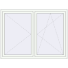 Pricing Tilt-and-Turn 1700x1260 mm REHAU ENERGY-SAVING SYNEGO MD RAL 9016 Traffic white two-sided