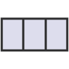Pricing Tilt-and-Turn 1600x800 mm REHAU OPTIMUM EURO-DESIGN 70 ANTHRACITE_GREY_GLATT external