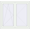 Pricing Tilt-and-Turn 1200x1100 mm KORSA ENERGY-SAVING REHAU SYNEGO MD