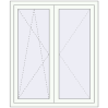 Pricing Tilt-and-Turn 1100x1320 mm REHAU OPTIMUM EURO-DESIGN 70 RAL 9016 Traffic white two-sided