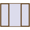 Pricing Tilt-and-Turn 3000x2400 mm REHAU OPTIMUM EURO-DESIGN 70 WALNUT two-sided