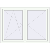 Pricing Tilt-and-Turn 1500x1100 mm REHAU OPTIMUM EURO-DESIGN 70 RAL 9016 Traffic white two-sided