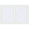 Pricing Tilt-and-Turn 1800x1200 mm REHAU ENERGY-SAVING SYNEGO MD RAL 9016 Traffic white two-sided