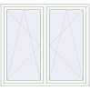 Pricing Tilt-and-Turn 1500x1400 mm REHAU ENERGY-SAVING SYNEGO MD RAL 9016 Traffic white two-sided