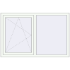 Pricing Tilt-and-Turn 1510x970 mm REHAU OPTIMUM EURO-DESIGN 70 RAL 9016 Traffic white two-sided