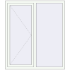 Pricing Tilt-and-Turn 1300x1500 mm REHAU ENERGY-SAVING SYNEGO MD RAL 9016 Traffic white two-sided