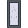 Pricing Tilt-and-Turn 500x1000 mm REHAU OPTIMUM EURO-DESIGN 70 ANTHRACITE_GREY_STRUKTURAL two-sided