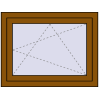 Pricing Tilt-and-Turn 860x660 mm REHAU OPTIMUM EURO-DESIGN 70 GOLDEN OAK two-sided