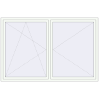 Pricing Tilt-and-Turn 2300x1500 mm REHAU OPTIMUM EURO-DESIGN 70 RAL 9016 Traffic white two-sided