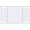 Pricing Tilt-and-Turn 2400x1400 mm REHAU ENERGY-SAVING SYNEGO MD RAL 9016 Traffic white two-sided