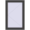Pricing Tilt-and-Turn 900x1400 mm REHAU ENERGY-SAVING SYNEGO MD BASALT_GREY two-sided