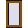 Pricing Tilt-and-Turn 300x500 mm REHAU OPTIMUM EURO-DESIGN 70 GOLDEN OAK two-sided