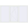 Pricing Tilt-and-Turn 2400x1500 mm REHAU OPTIMUM EURO-DESIGN 70 RAL 9016 Traffic white two-sided
