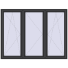 Pricing Tilt-and-Turn 2000x1500 mm REHAU OPTIMUM EURO-DESIGN 70 ANTHRACITE_GREY_GLATT two-sided