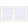 Pricing Tilt-and-Turn 1830x1040 mm REHAU ENERGY-SAVING SYNEGO MD RAL 9016 Traffic white two-sided